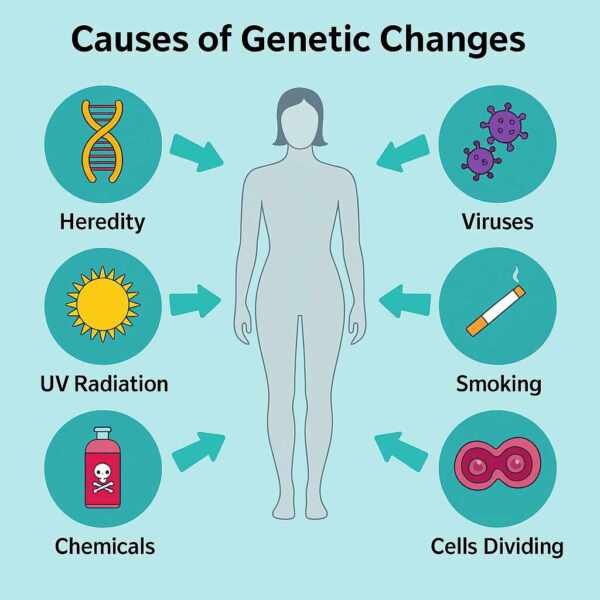 Causes of Genetic Changes