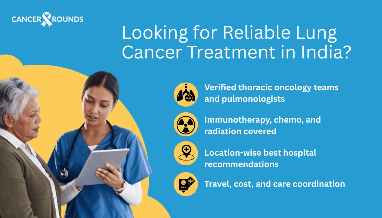 Looking for lung cancer treatment in India