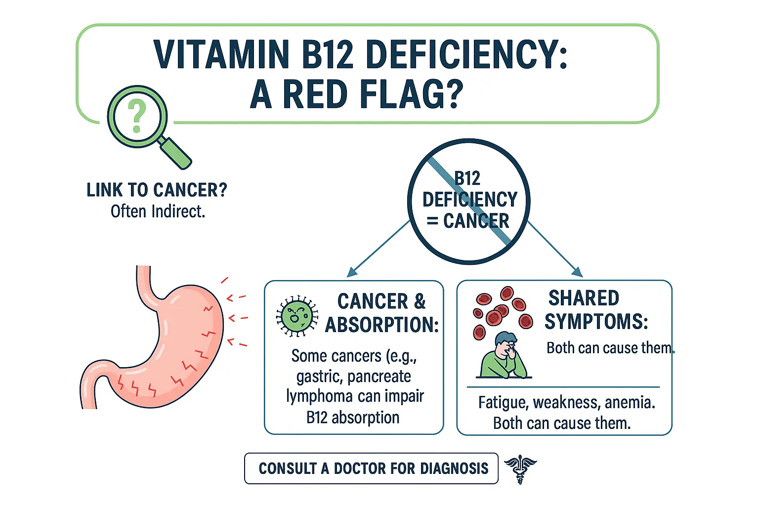 Can Vitamin B12 Deficiency Be a Sign of Cancer?