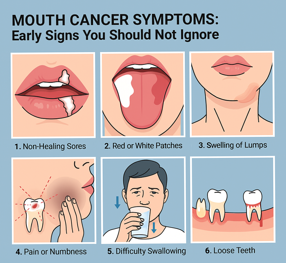 Mouth Cancer Symptoms in Hindi | मुँह के कैंसर के लक्षण